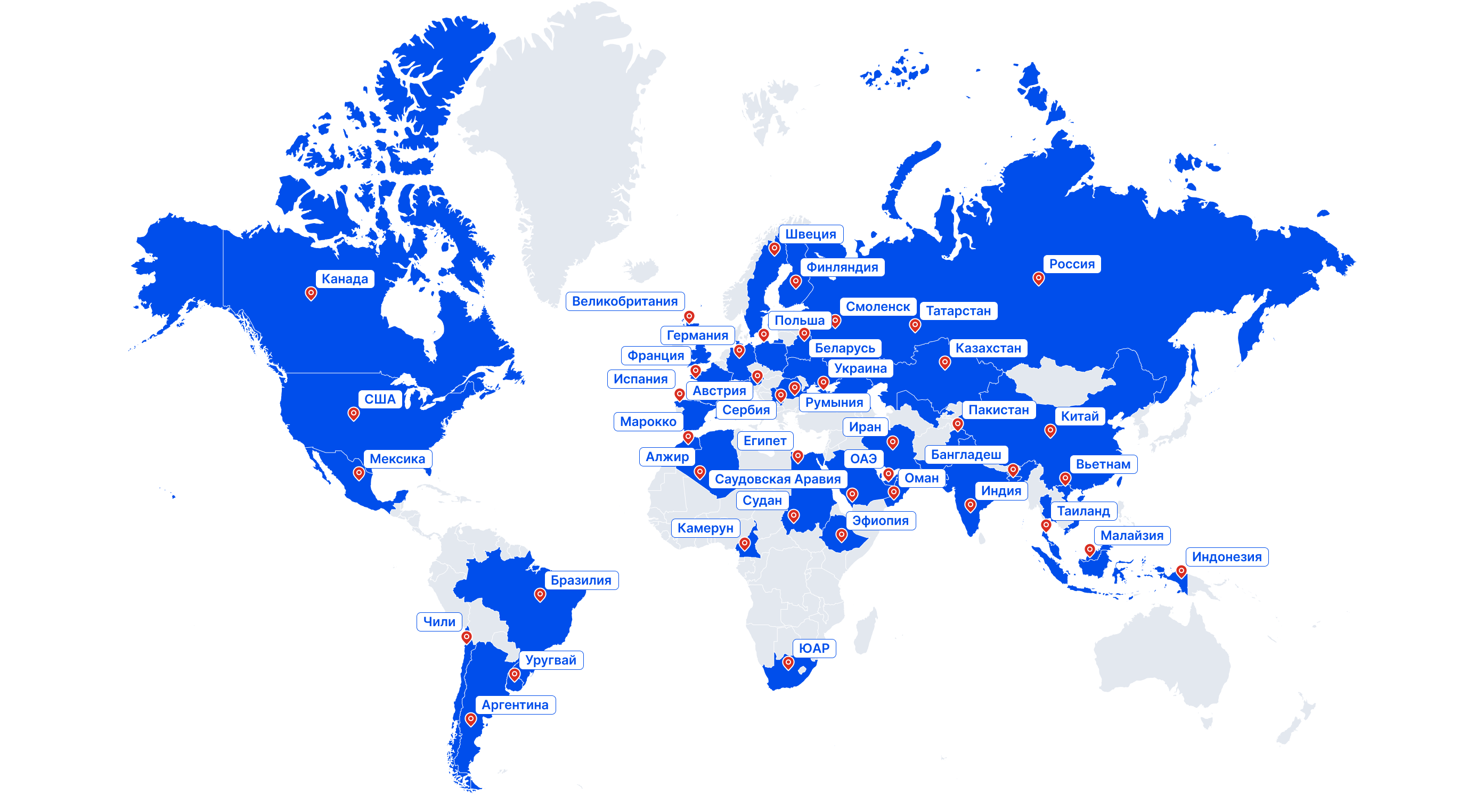 карта мира робилайн