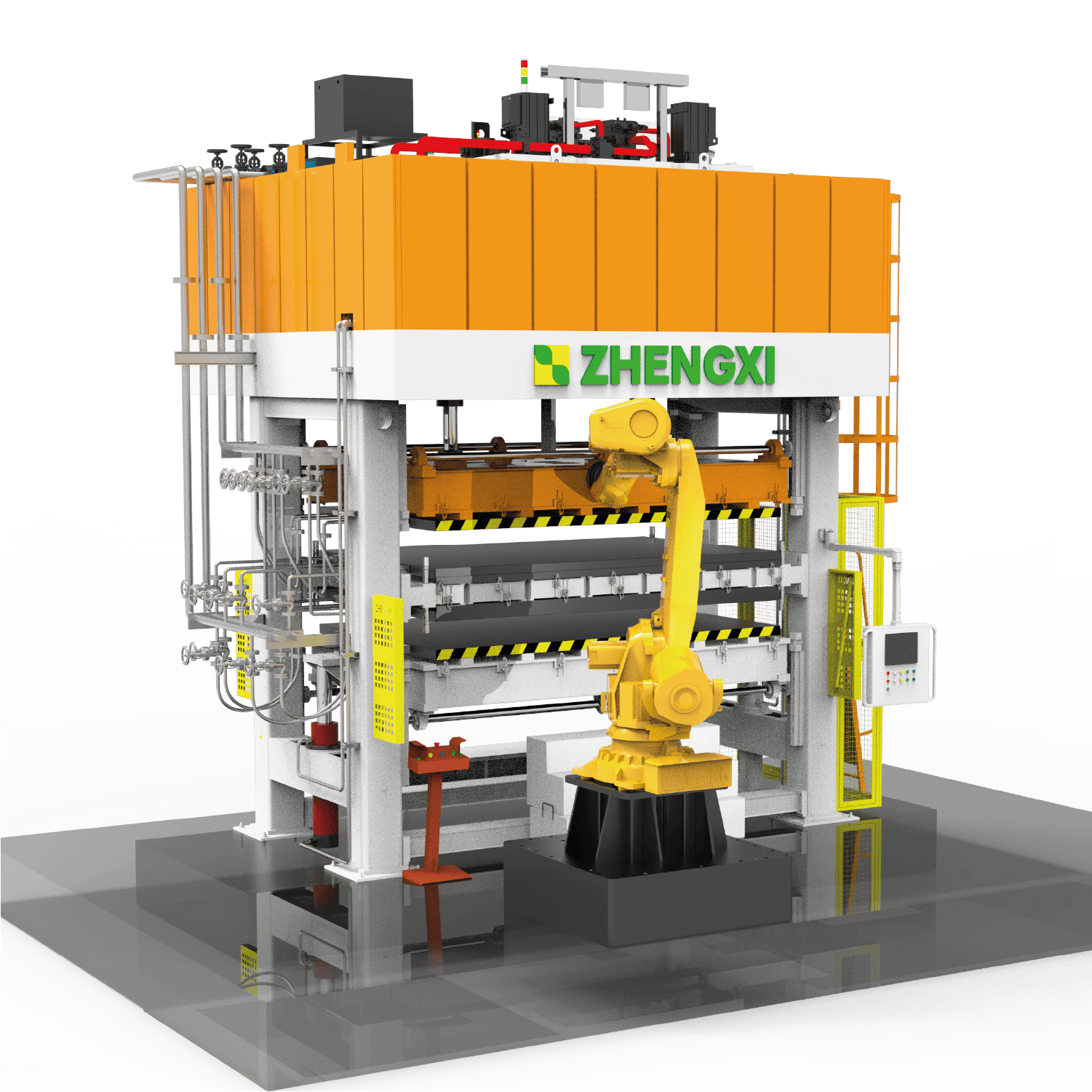 Гидравлический пресс для производства элементов интерьера автомобилей Гидравлический пресс для производства элементов интерьера автомобилей