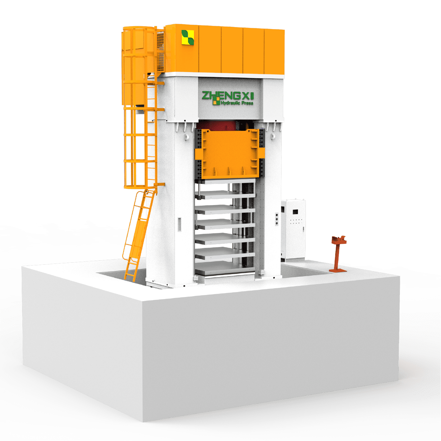 Пресс многослойный с нагревом Гидравлический пресс многослойный с нагревом
